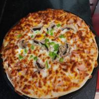 پیتزا مرغ آمریکایی