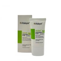فلوئید ضد آفتاب بی رنگ اکتی ویت ویتالیر حجم 50 میلی لیتر