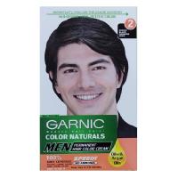 کیت رنگ موی بدون آمونیاک آقایان گارنیک شماره 2 حجم 50 میلی لیتر