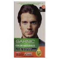 کیت رنگ موی بدون آمونیاک آقایان گارنیک شماره 3 حجم 50 میلی لیتر