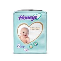 پوشک کودک سایز کوچک هانیز 16 عددی