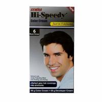 موجود رنگ مو مردانه 6 مشکی قهوه ای های اسپیدی 50 گرم