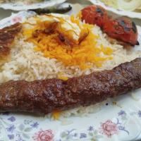 چلو کباب کوبیده