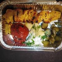 خوراک جوجه کباب زعفرانی