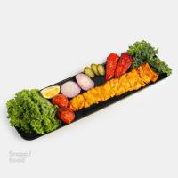 خوراک جوجه کباب زعفرانی ( تک پرس)