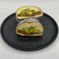چیز برگر با قارچ
