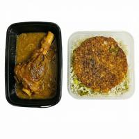 باقالیپلو با ماهیچه بره مشهدی پز (بشقاب رشیدخان)