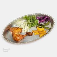 خوراک مرغ سرخ شده