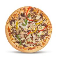 پیتزا پلد بیف آمریکایی دو نفره (28 سانتی متری)