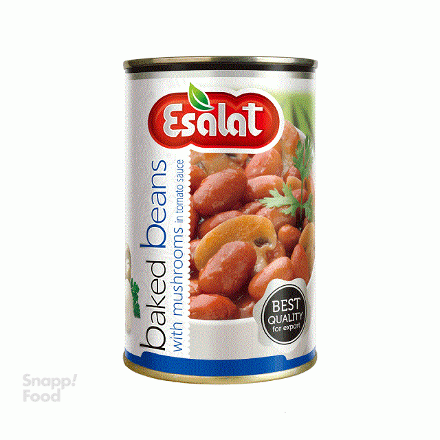 کنسرو لوبیا چیتی با قارچ اصالت