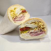 ساندویچ ژامبون مخلوط تنوری