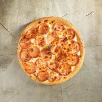 پیتزا قارچ و سوسیس مینی