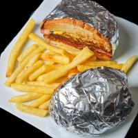 همبرگر مخصوص دستی