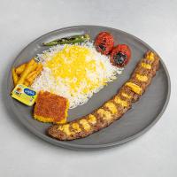 چلو کباب لقمه نگینی