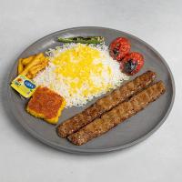 چلو کباب کوبیده