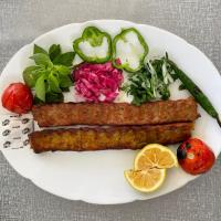 کباب میکس با دورچین