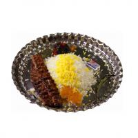 چلو کباب کوبیده