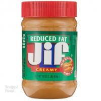 کره بادام زمینی کم چرب جیف 454 گرم