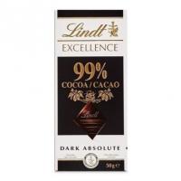 تابلت اکسلانس شکلات تلخ 99% لینت 50 گرم