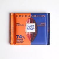 تابلت شکلات تلخ 74 درصد ریتر اسپورت 100 گرم