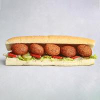  ساندویچ فلافل با قارچ و پنیر پیتزا - فلافل بیروتی جزیره 169