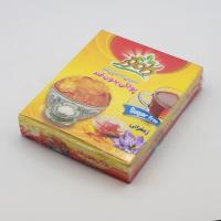 پولکی زعفرانی بدون قندکامور