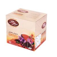 دمنوش زعفرانی مخلوط گیاهی معطر