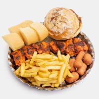 بشقاب داغ بال و برگر دو نفره