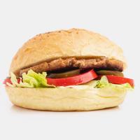 همبرگر گوشت ذغالی