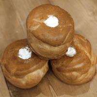 نان خامه ای درشت