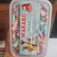 پاستیل شکری مارابو با مغز ژله ای آسمونی