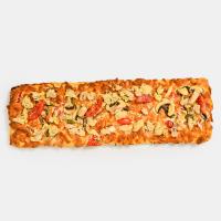 پیتزا نیم متری آمریکایی گوشت و مرغ