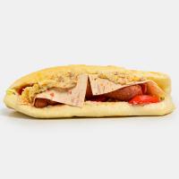 ساندویچ چیز ژامبون هات داگ