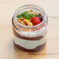 پودینگ میوه های بری