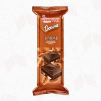 شکلات تخته ای با تکه های بادام درینا 25 گرم