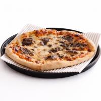 پیتزا سیر و استیک