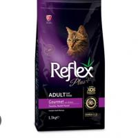 غذای خشک گربه رفلکس پلاس طعم گورمت یک کیلو گرم