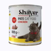 کنسرو گربه شایر ۸۰۰ گرمی با طعم مرغ