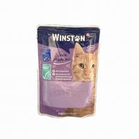 پوچ گربه وینستون طعم ماهی