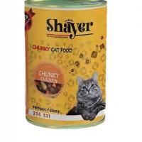 کنسرو گربه مرغ چانکی