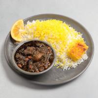 چلو خورشت قورمه سبزی اقتصادی