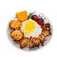 چلو جوجه کباب با استخوان