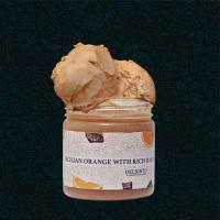 بستنی پرتقال شکلات تلخ