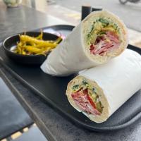 ساندویچ ژامبون گوشت دودی سرد
