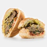 چیز برگر با قارچ