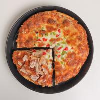 پیتزا ژامبون و قارچ آمریکایی