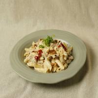 پاستا پنه آلفردو با مرغ