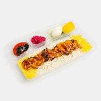 چلو جوجه کباب زعفرانی مخصوص (سینه)