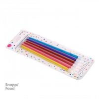 شمع مدادی بلند رنگین کمان