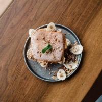 چاپاتا کره بادام زمینی موز